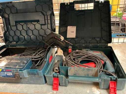 Unealtă electrică de mână Bosch (2x)