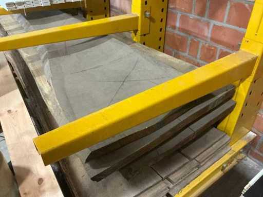 Verzaagde eiken boomstambladen (5x)
