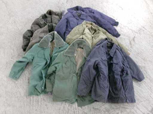 Werkjassen mixen, gevoerd, tweede keuze, in 2 houten dozen (G1) (22x)