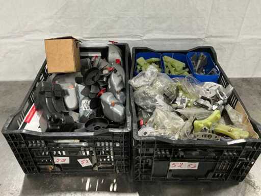 Divers freins et réservoirs