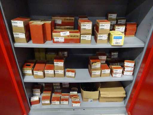 Würth - Partij bevestigingsmateriaal, ca 85 verpakkingen