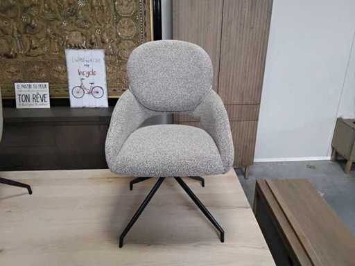 Swivel chair grey (4x)