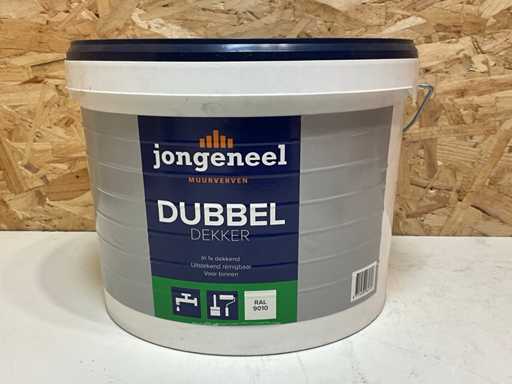 Vernice murale Jongeneel RAL 9010 10L (4x)