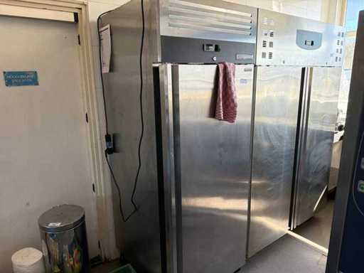 GGM Gastro professionele RVS vrieskast – enkeldeurs