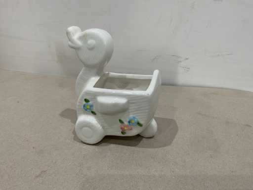 Eendje plantenpotje (40x)