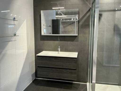 Primabad - Terza edizione - Set di mobili da bagno 100 cm