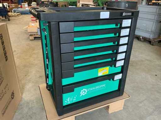 Stahlgruppe SG9 Tool trolley 212-piece