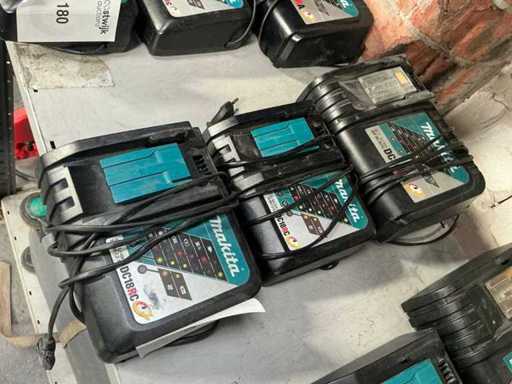 Chargeur de batterie Makita (3x)