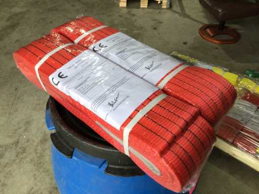 Facile à utiliser - Duplex - 5 tonnes - 6 mètres - Sangle de levage (2x)