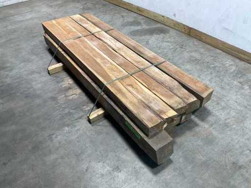Teak beam 230x10-17 cm (11x)