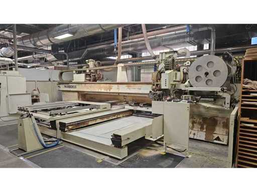 MORBIDELLI - HP 4618 - CNC nesting machining center with integrated edge banding - 2005