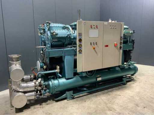 Gea Grasso 87 S Amoniak NH3 Chiller met watergekoelde condensor