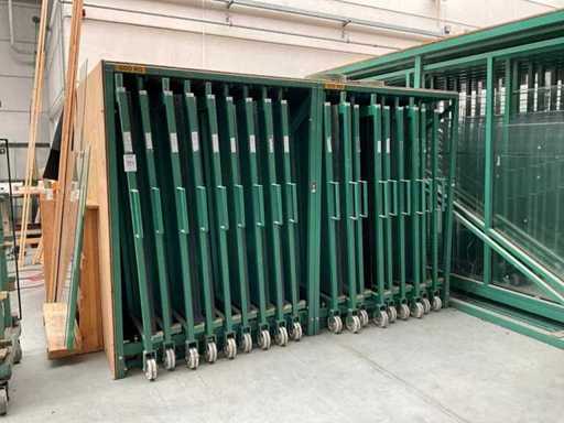 Muyen KO250 Unitate glisantă de rafturi pentru sticlă