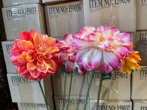 Silka Lot de fleurs artificielles