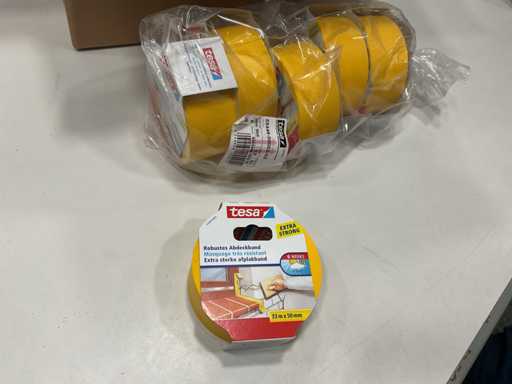30 rolek świeżej taśmy maskującej