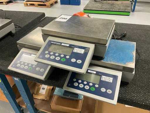 Mettler Toledo ICS-445s Scale (3x)