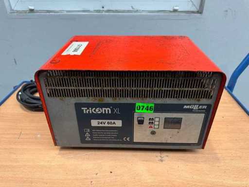 2018 Tricom 24V 60A 330-378Ah Ladegerät Hubwagen Ameise Gabelstapler Elektrostapler charger