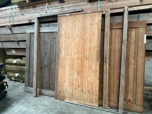 Hillhout Douglas deur met kozijn 120x207 cm 