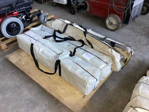 Aluminium pop-up gazebo (3x)