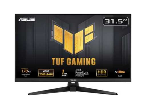 ASUS TUF Gaming VG32AQA1A - WQHD Gaming Monitor - 170hz - 32 inch