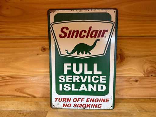 metaal reclame wandbord