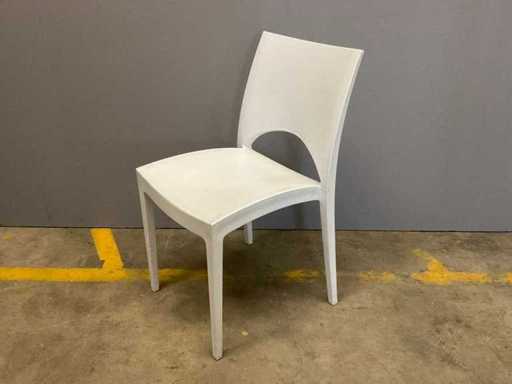 Plastikowe krzesło dekoracyjne (30x)