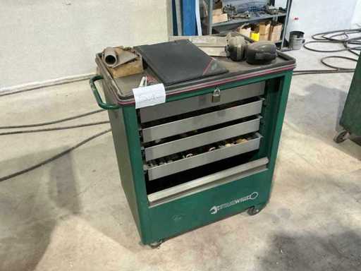Stahlwille Werkzeugwagen mit Inhalt