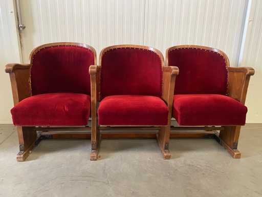 Fotele w kinach vintage