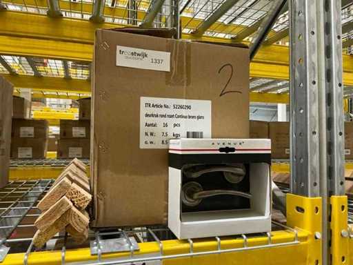 Ferramenta per porte a rosetta rotonda continuo (32x)