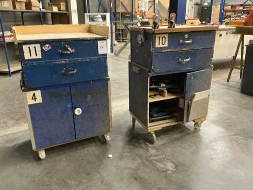 Workshop cart DIY (2x)