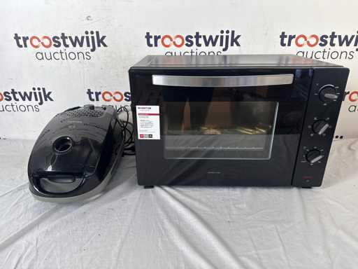 Inventum OV607B – Vrijstaande oven | Miele Guard S1 Obsidiaanzwart – Stofzuiger met zak | Inventum OVB607B – Inbouw oven