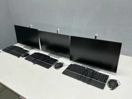 Dell - P2422H - Monitor (3x)