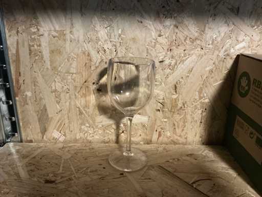 Kunststof wijnglas (42x)