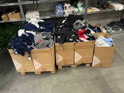 Partij diverse (bedrukte) kleding/accessoires o.a Adidas (1087x)