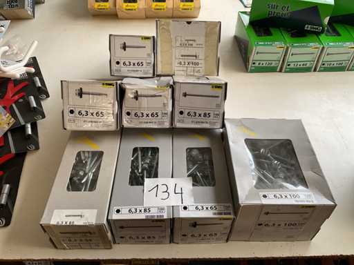 9 dozen dakplaat schroeven