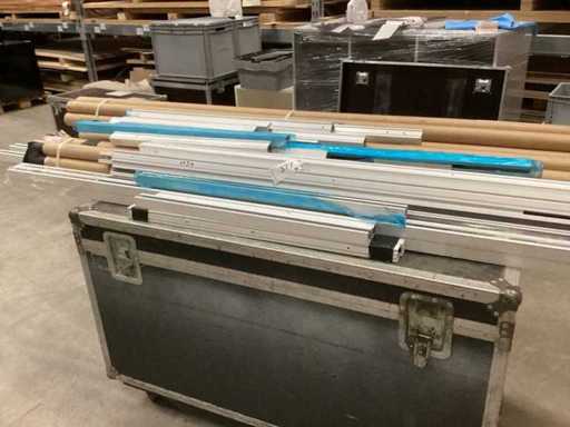 Dekolight - 3-fazowy system szynowy - linia D Surface montowana szyna przewodząca biała