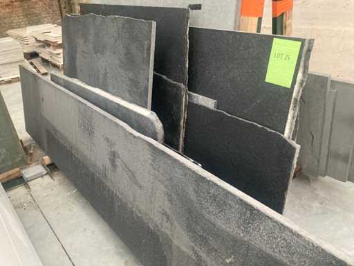 Granito dello Zimbabwe affilato e fiammato