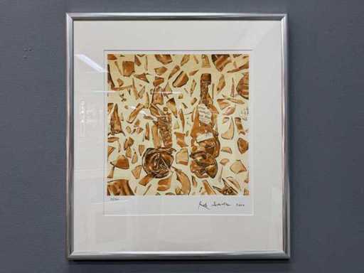 Serigrafia - Rob Scholte - Bottiglie di vino - 73/200
