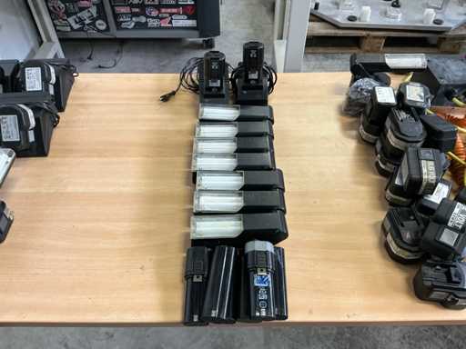 AEG/Atlas Copco AL Battery Lamps (7x)