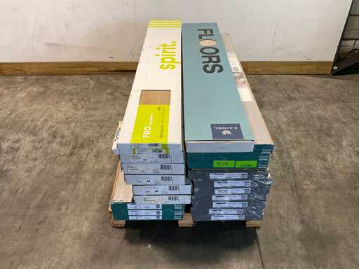 Laminaat – diverse soorten, ca. 50m²