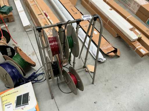 Supporto con tubi di intarsio