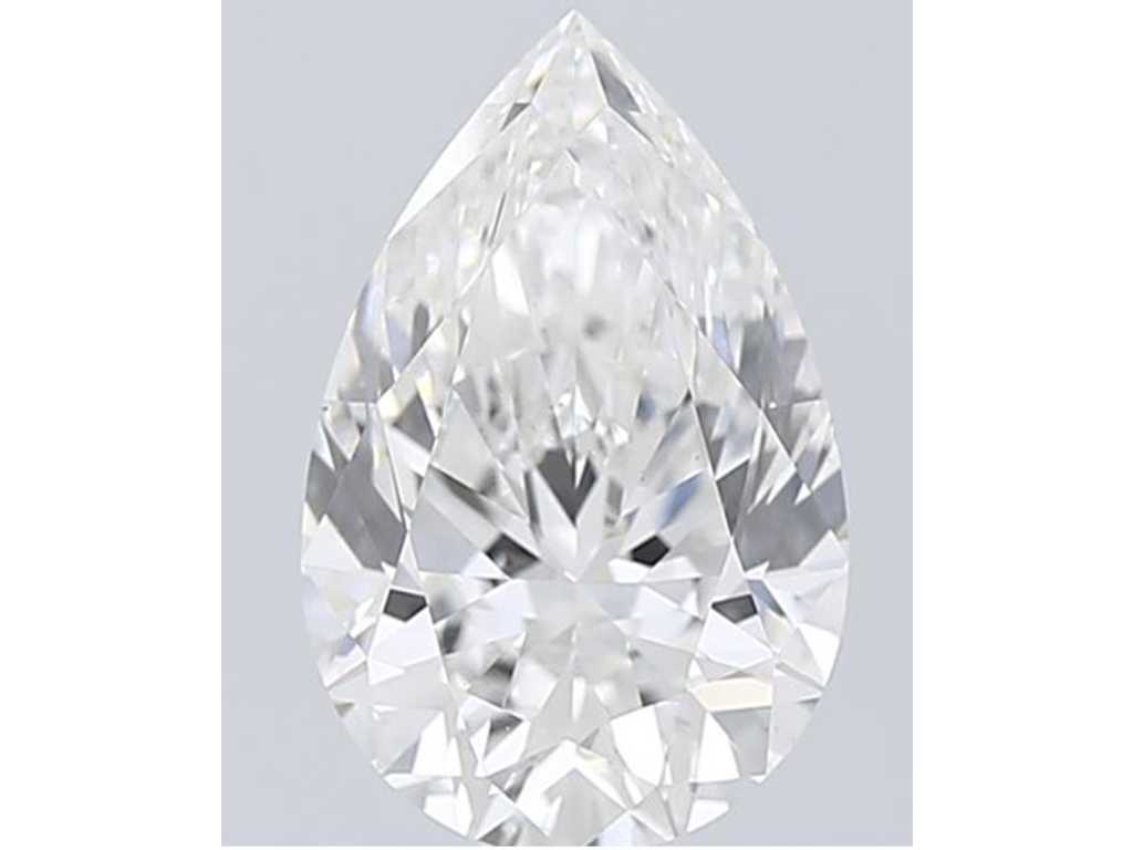 Diamant - 0.70 karaat diamant (gecertificeerd)