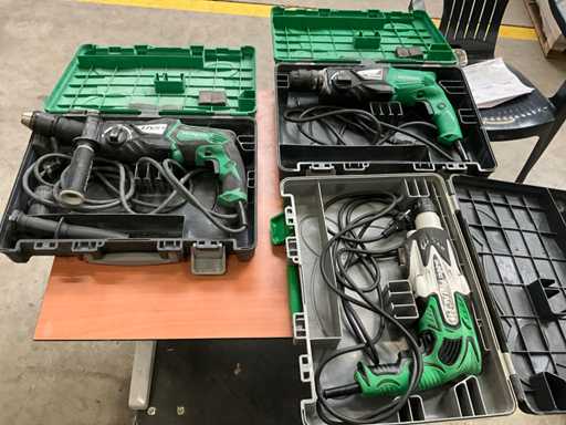 Hitachi Boormachine (3x)