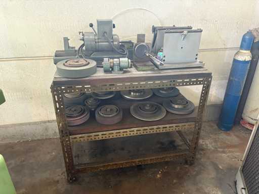   Workshop shelf with contents