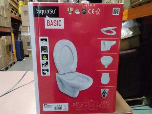 Aquasu - Toilet met bril 