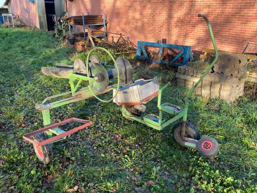 Wózek ze szparagami 