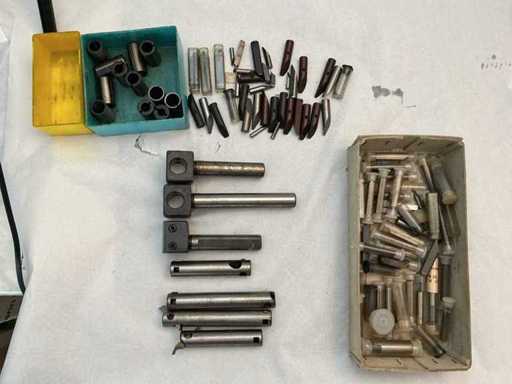 Wohlhaupter assortment Mounts shaft 18mm incl. HSS & HM inserts/sleeves