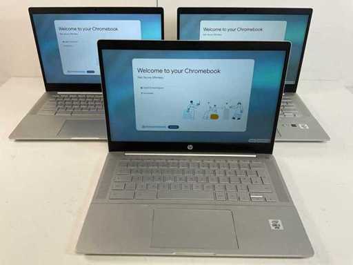 HP Pro C640 14”, Core(TM) i5 10th Gen, 8 GB RAM, 64 GB SSD ChromeBooks (3x)