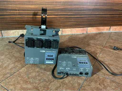 Showtec 4-kanaals DMX Dimmer Pack (2x)