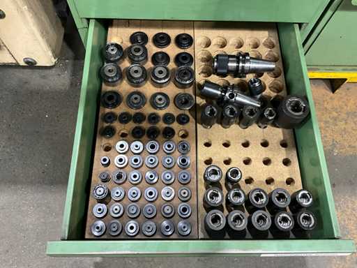 Ladelichaam met houders voor draadafsnijders